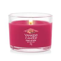 Yankee Candle Santa On Skis Filled Votive Candle Extra Image 2 Preview